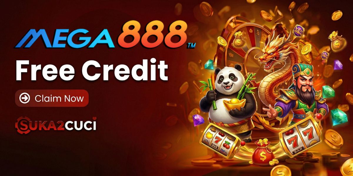Mega888 Free Credit Bonus at Suka2Cuci