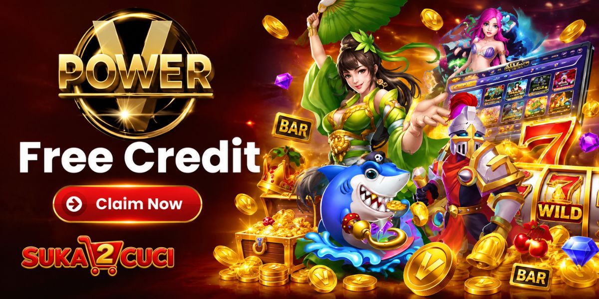 VPower Free Credit Bonus at Suka2Cuci